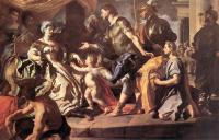 Francesco Solimena - Dido Receiving Aeneas And Cupid Disguised As Ascanius